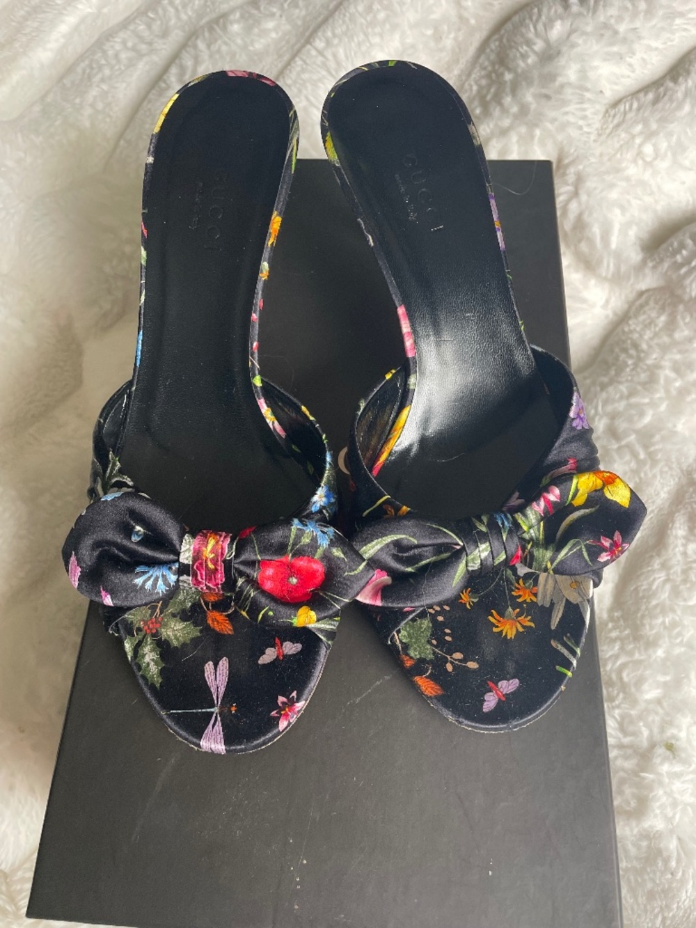 Gucci floral heelsuu